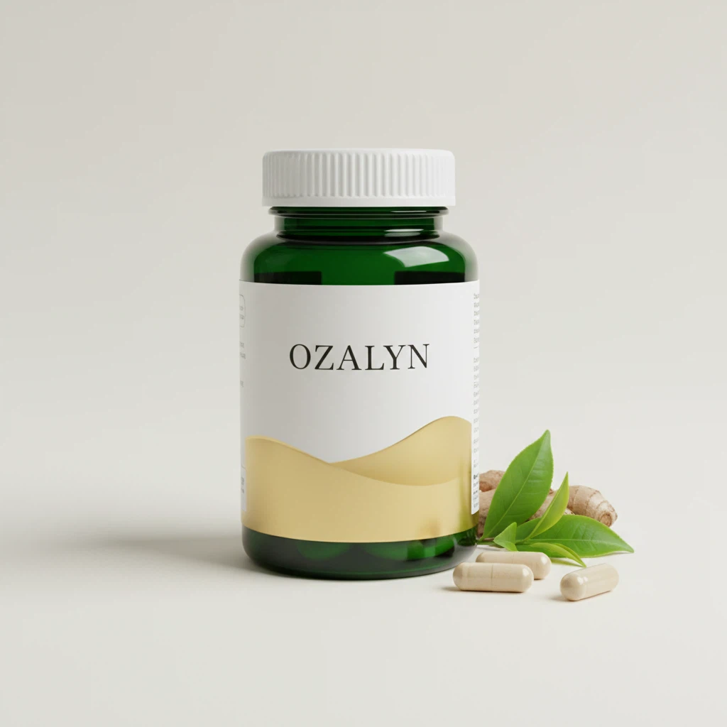 Ozalyn voedingssupplement fles - plantaardig supplement dagelijks welzijn